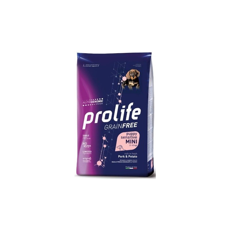 PROLIFE DOG SENSITIV PUPPY PORK&/POTATO MINI KG. 2