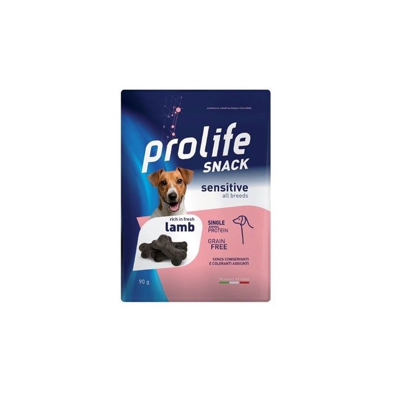 ***NON DISPONIBILE***PROLIFE DOG SNACK SENSITIV LAMB ( AGNELLO ) GR. 90