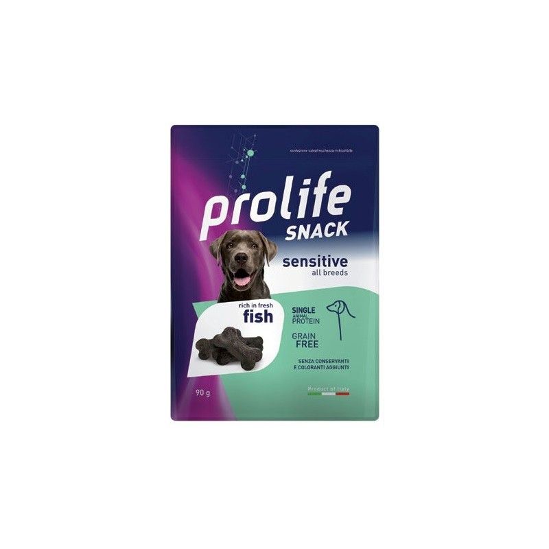 ***NON DISPONIBILE***PROLIFE DOG SNACK SENSITIV FISH ( PESCE ) GR. 90