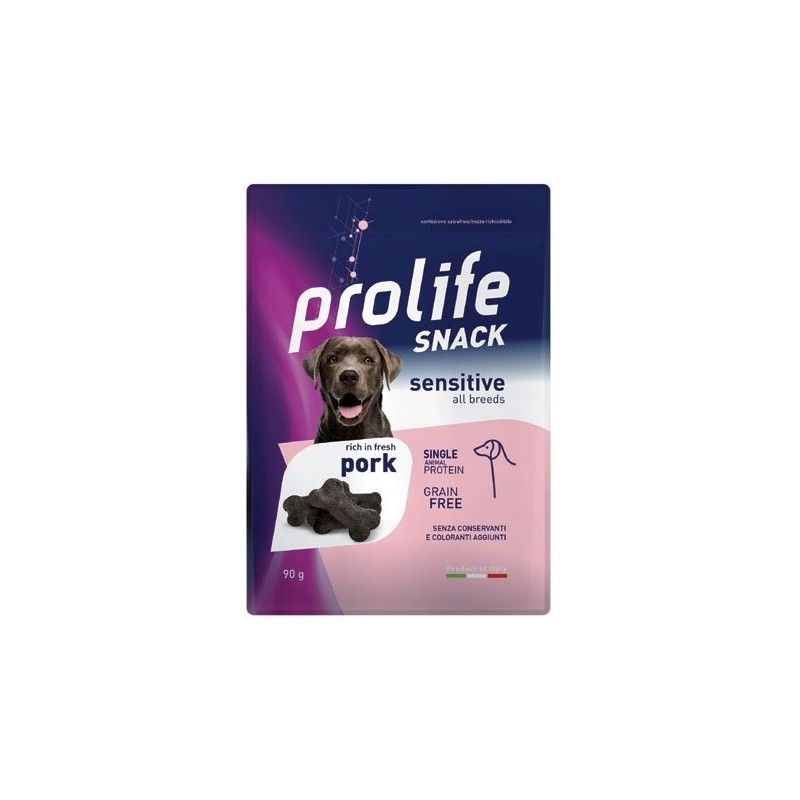 ***NON DISPONIBILE***PROLIFE DOG SNACK SENSITIV PORK ( MAIALE ) GR. 90