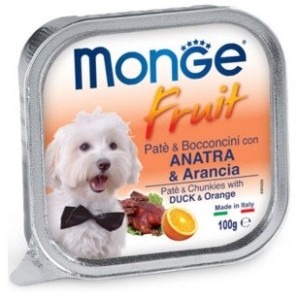 MONGE FRESH FRUIT GR. 100 ANATRA E ARANCIA