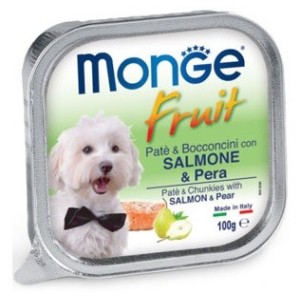 MONGE FRESH FRUIT GR. 100 SALMONE E PERA