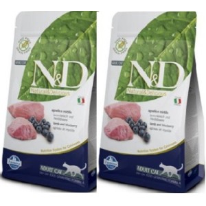 FARMINA N&D PRIME ADULT AGNELLO E MIRTILLO 5KG ***2 SACCHI ****prezzo riferito alla singola confezione*
