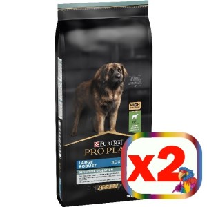 PURINA PRO PLAN ADULT LARGE ROBUST SENSITIVE DIGESTION AGNELLO 14 KG *acquisto minimo 2 sacchi*prezzo riferito alla singola conf
