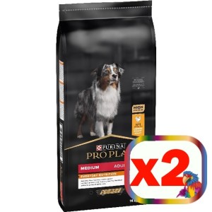 PURINA PRO PLAN ADULT MEDIUM OPTIBALANCE POLLO 14 KG **acquisto minimo 2 sacchi*prezzo riferito alla singola confezione*