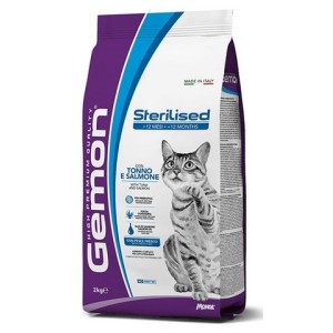 MONGE GEMON CAT STERILIZZATO TONNO SALMONE KG. 2