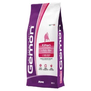 MONGE GEMON CAT KITTEN POLLO E RISO KG. 2