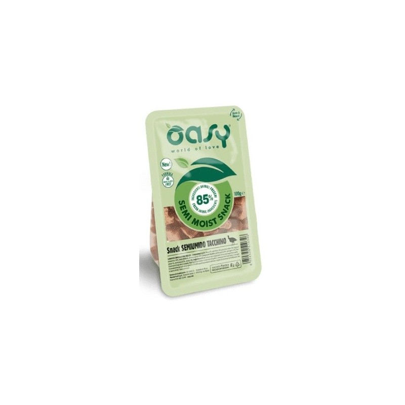 OASY SNACK SEMIUMIDO GR.100 TACCHINO