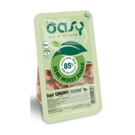 OASY SNACK SEMIUMIDO GR.100 TACCHINO