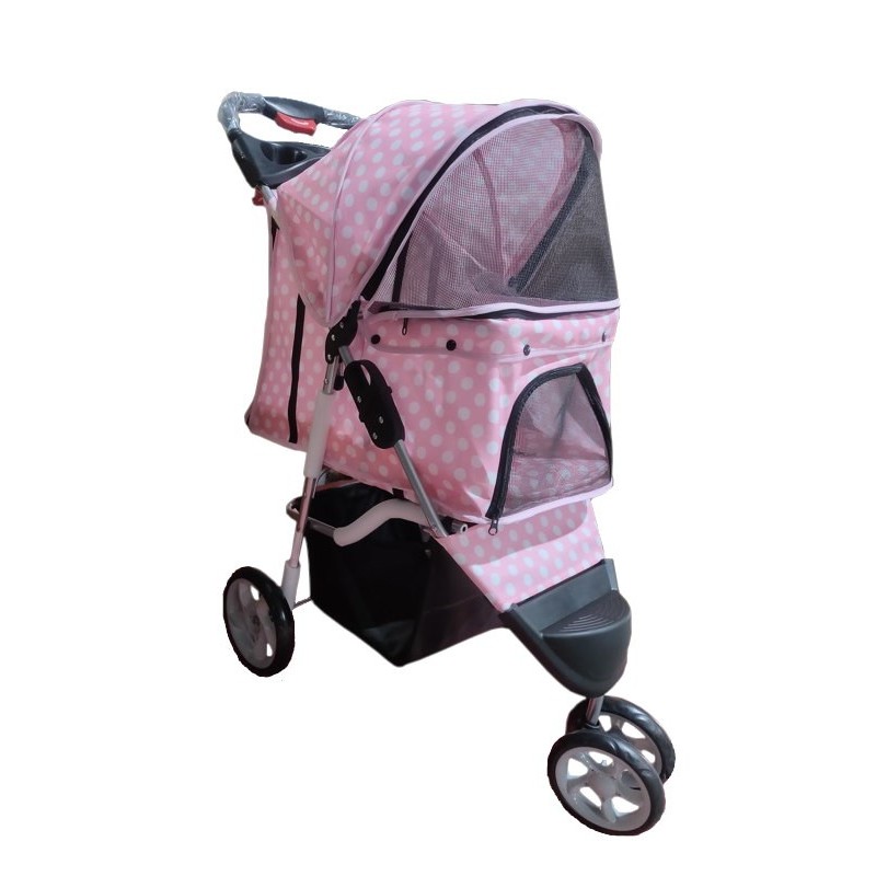 REX PASSEGGINO PER CANI E GATTI ROSA