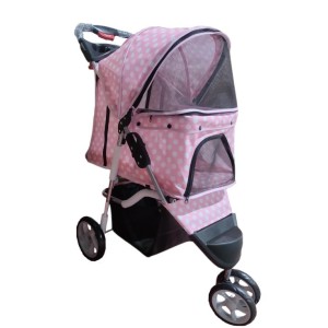 REX PASSEGGINO PER CANI E GATTI ROSA