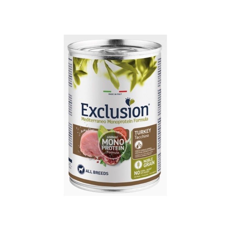 EXCLUSION NOBLE GRAIN ADULT TURKEY ALL BREEDS GR. 400 
