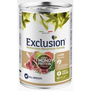 EXCLUSION NOBLE GRAIN ADULT LAMB ALL BREEDS GR. 400
