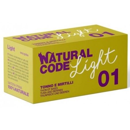NATURALCODE LIGHT -01 TONNO E MIRTILLI X 4 PZ.