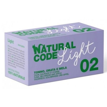 NATURALCODE LIGHT -02 TONNO ORATA MELA X 4 PZ.