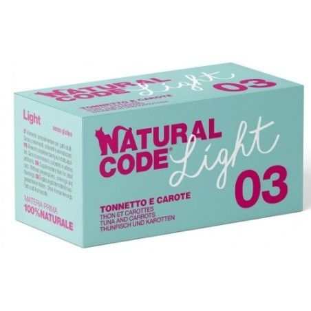 NATURALCODE LIGHT -03 TONNETTO E CAROTE X 4 PZ.