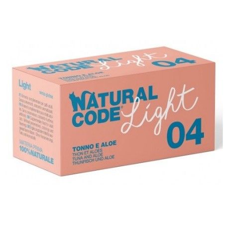 NATURALCODE LIGHT -04 TONNO E ALOE X 4 PZ.