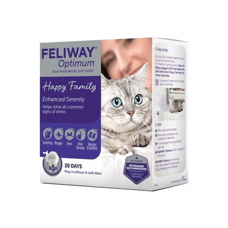 FELIWAY OPTIMUM DIFFUSORE + RICARICA 48 ML