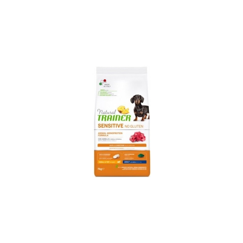 TRAINER SENSITIVE NO GLUTEN MINI ADULT AGNELLO KG. 7