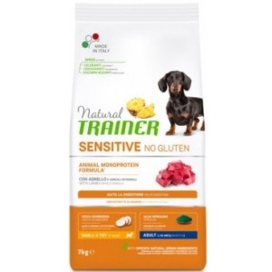 TRAINER SENSITIVE NO GLUTEN MINI ADULT AGNELLO KG. 7
