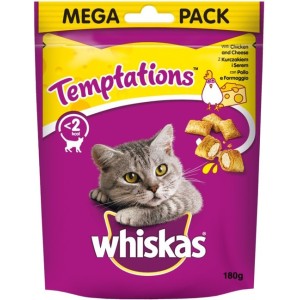 WHISKAS TEMPTATION GR 180 POLLO FORMAGGIO