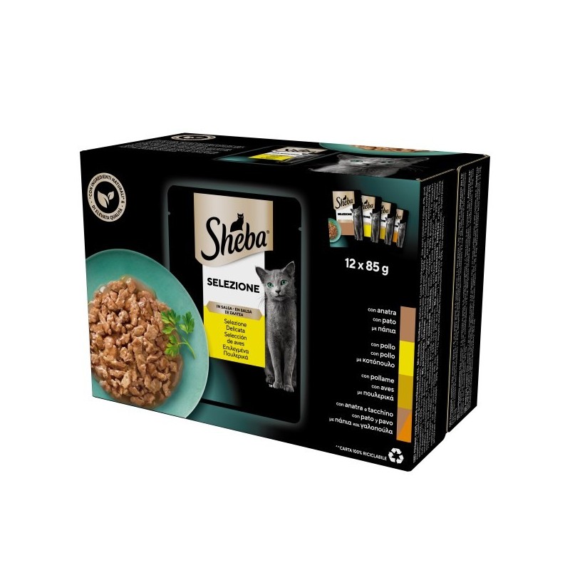 SHEBA BUSTA SELEZIONE DELICATA 12X85 GR