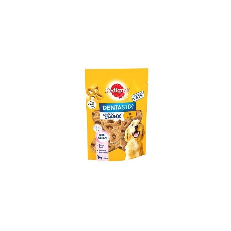 PEDIGREE DENTASTIX CHEWY CHUNX MAXI POLLO