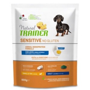 TRAINER SENSITIVE EGG MINI NO GLUTEN GR 800
