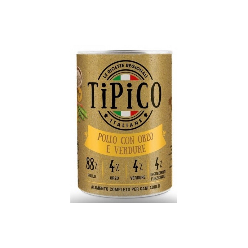 TIPICO GR 400 POLLO ORZO VERDURE