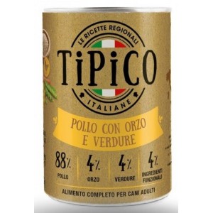 TIPICO GR 400 POLLO ORZO VERDURE