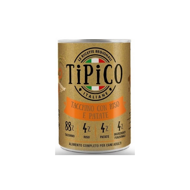 TIPICO GR 400 TACCHINO RISO PATATE