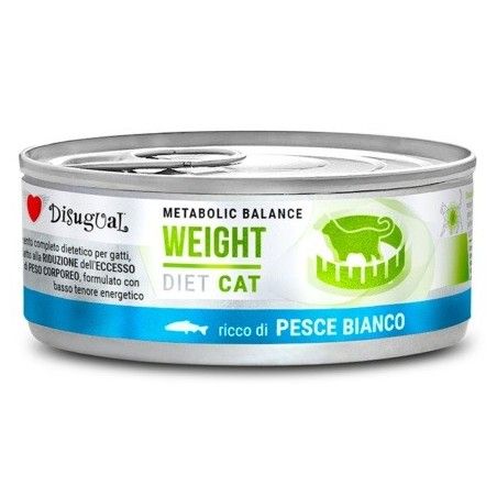 DISUGUAL DIET CAT WEIGHT GR 85 PESCE BIANCO