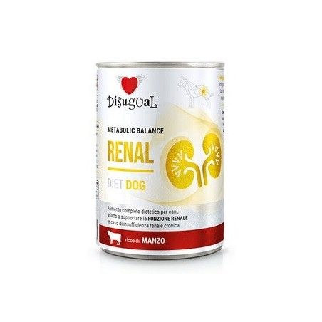 DISUGUAL DIET DOG RENAL MANZO GR 400
