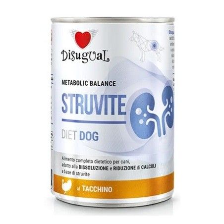 DISUGUAL DIET DOG STRUVITE TACCHINO GR 400