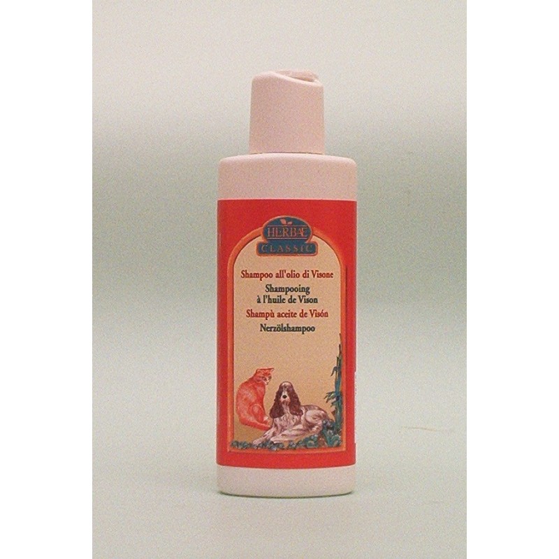 HERBAE SHAMPOO ALL'OLIO DI VISONE ML.250  
