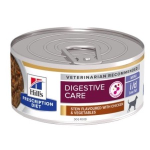 HILL'S I/D MINI LOW FAT STEW CANE GR 156