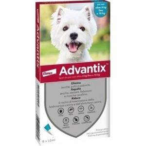 ADVANTIX 4-10 KG 6 PIPETTE