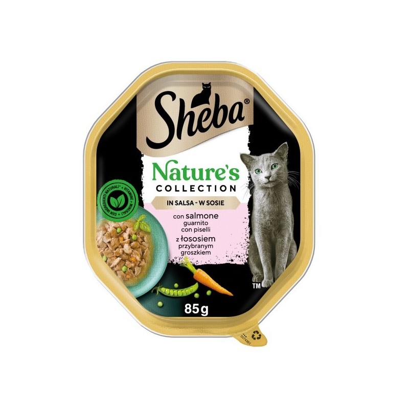 SHEBA VASCHETTA GR. 85 Nature's Collection SALMONE PISELLI