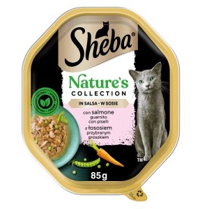 SHEBA VASCHETTA GR. 85 Nature's Collection SALMONE PISELLI