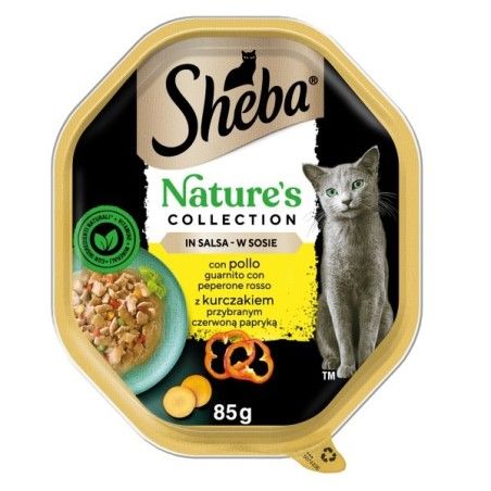 SHEBA VASCHETTA GR. 85 Nature's Collection POLLO PEPERONI