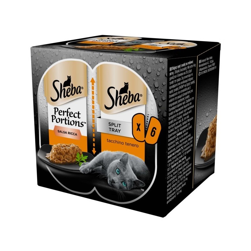 SHEBA PERFECT PORTIONS SALSA TACCHINO 3X2X37,5G