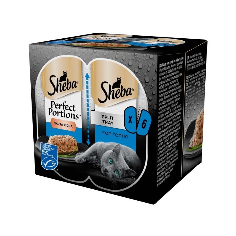 SHEBA PERFECT PORTIONS SALSA TONNO 3X2X37,5G
