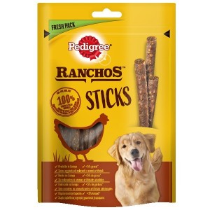 PEDIGREE RANCHOS STICKS POLLO