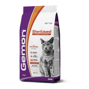 GEMON CAT ADULT STERILIZZATO TACCHINO 7KG