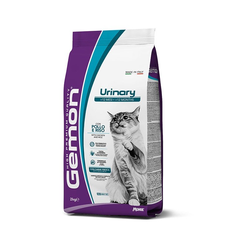 GEMON CAT ADULT URINARY POLLO E RISO 7KG