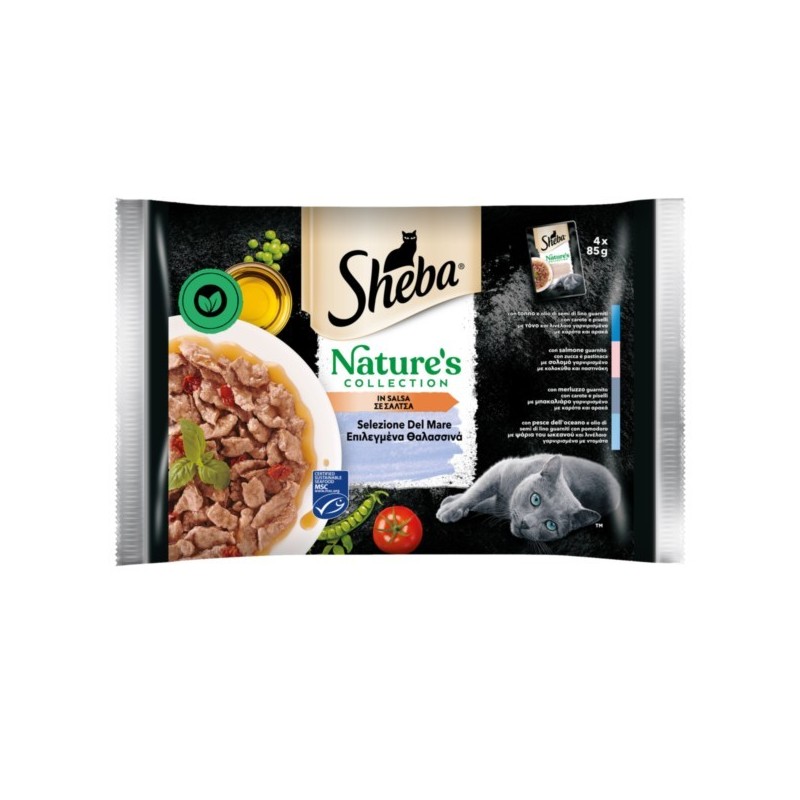 SHEBA NATURE'S BUSTA X4 SELEZIONE MARE SALSA
