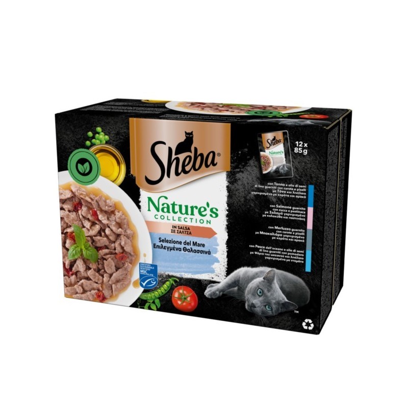 SHEBA NATURE'S BUSTA X12 SELEZIONE MARE SALSA