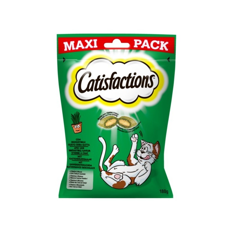 CATISFACTIONS MAXI PACK GR.180 ERBA GATTA