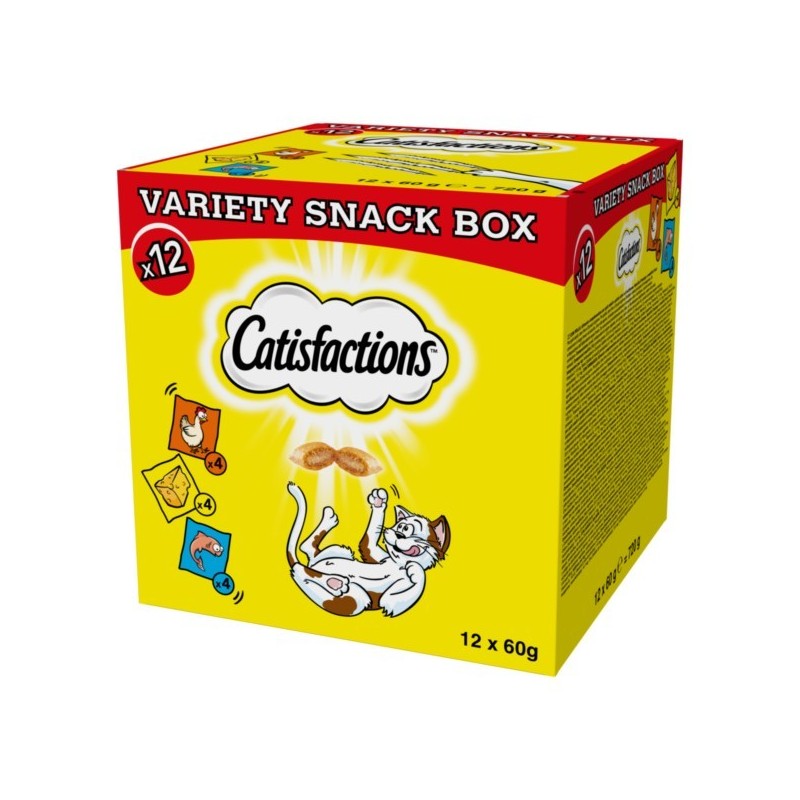 CATISFACTIONS VARIETYBOX 12X60GR