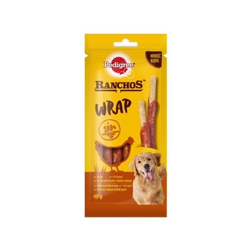 PEDIGREE WRAP 40GR